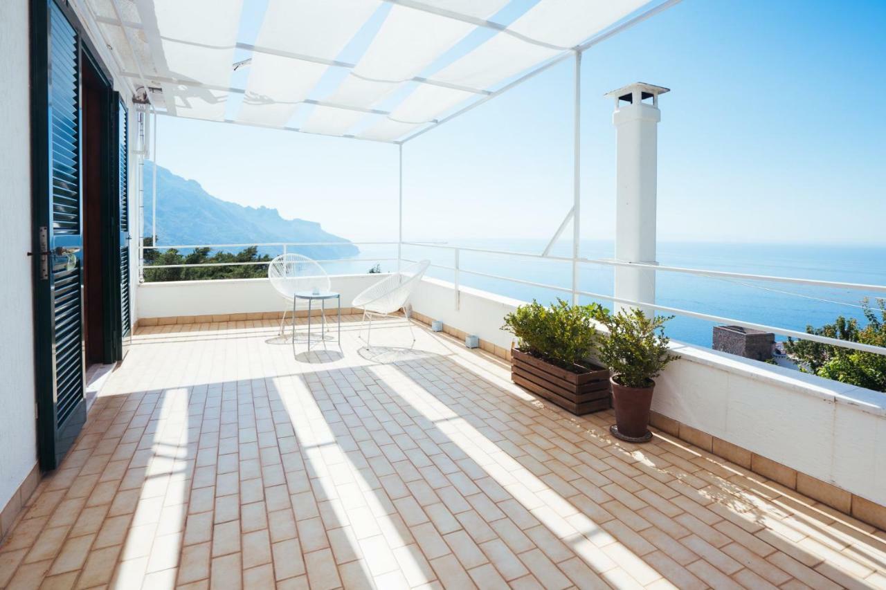 Sea View Villa In Ravello With Lemon Pergola, Gardens And Jacuzzi - Ideal For Elopements Exterior photo