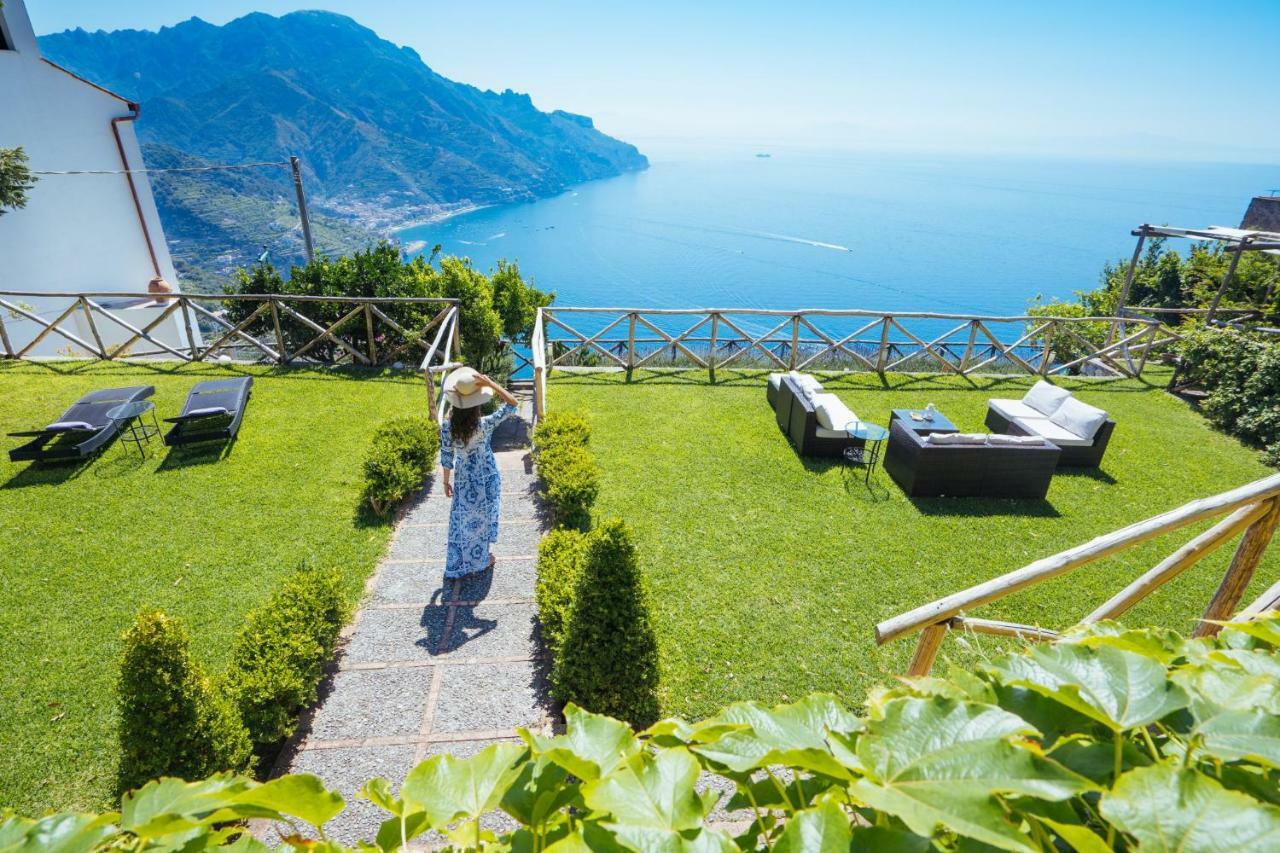 Sea View Villa In Ravello With Lemon Pergola, Gardens And Jacuzzi - Ideal For Elopements Exterior photo