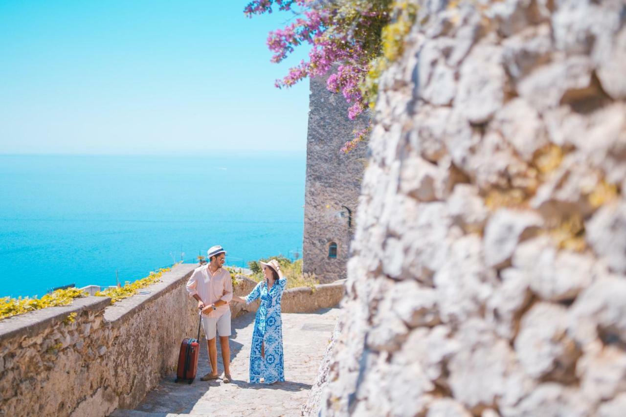 Sea View Villa In Ravello With Lemon Pergola, Gardens And Jacuzzi - Ideal For Elopements Exterior photo